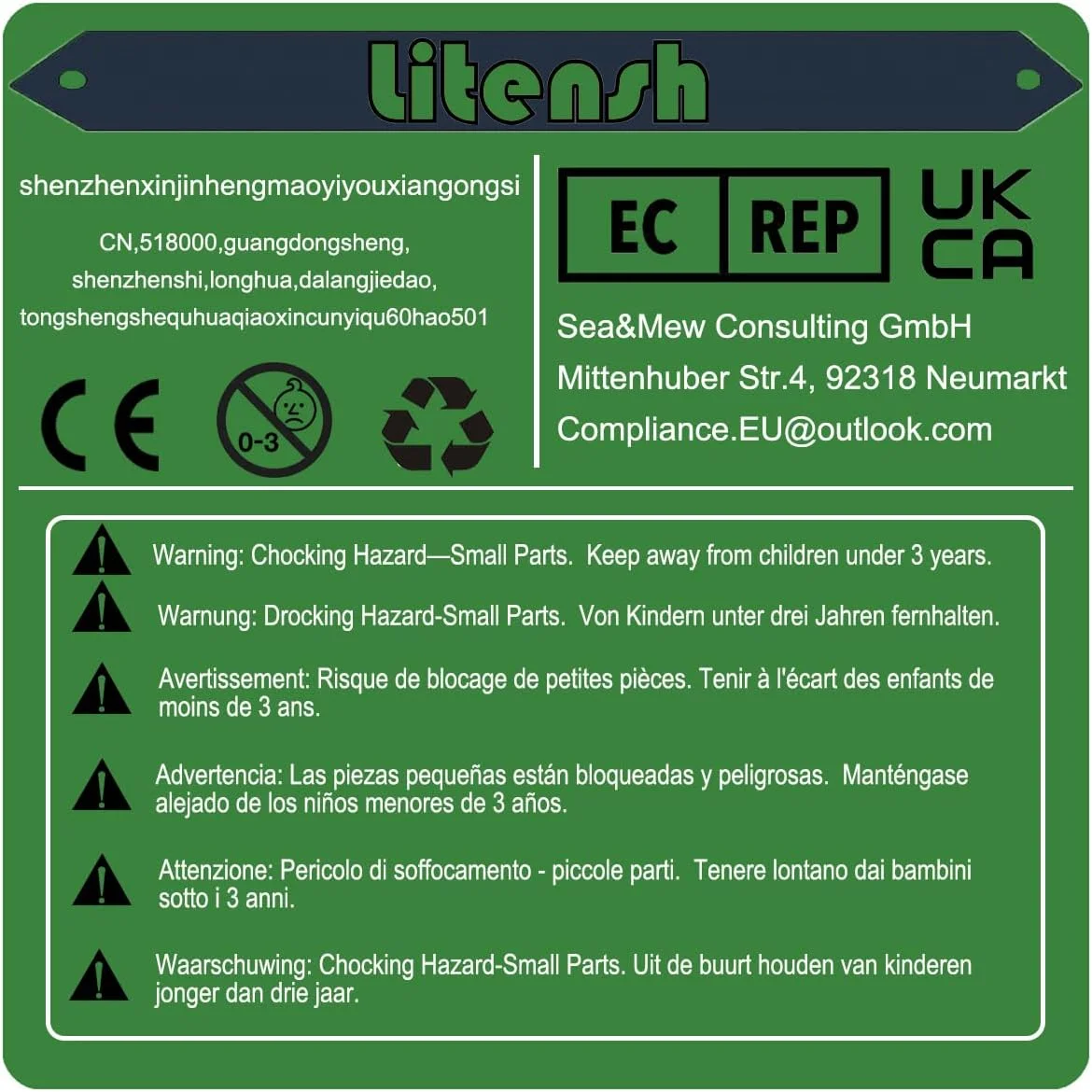 قفل کشویی سنگین درب دروازه Litensh با سوراخ قفل، قفل زبانه استیل ضد زنگ 304، قطر 12 میلی متر، استیل ضد زنگ 196 میلی متر