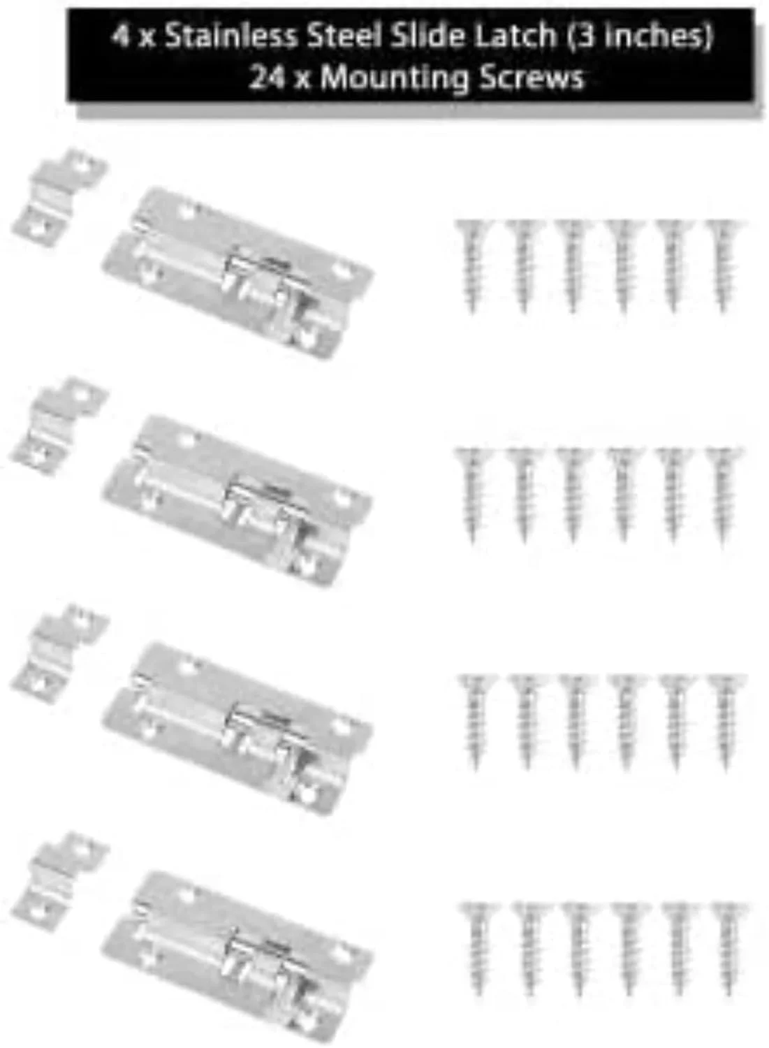 بست درب 20 عددی، قفل زبانه درب، بست های استوانه ای، سخت افزار، فولاد ضد زنگ ضخیم شده، کشویی با پیچ برای درهای فرورفته و دروازه های همسطح