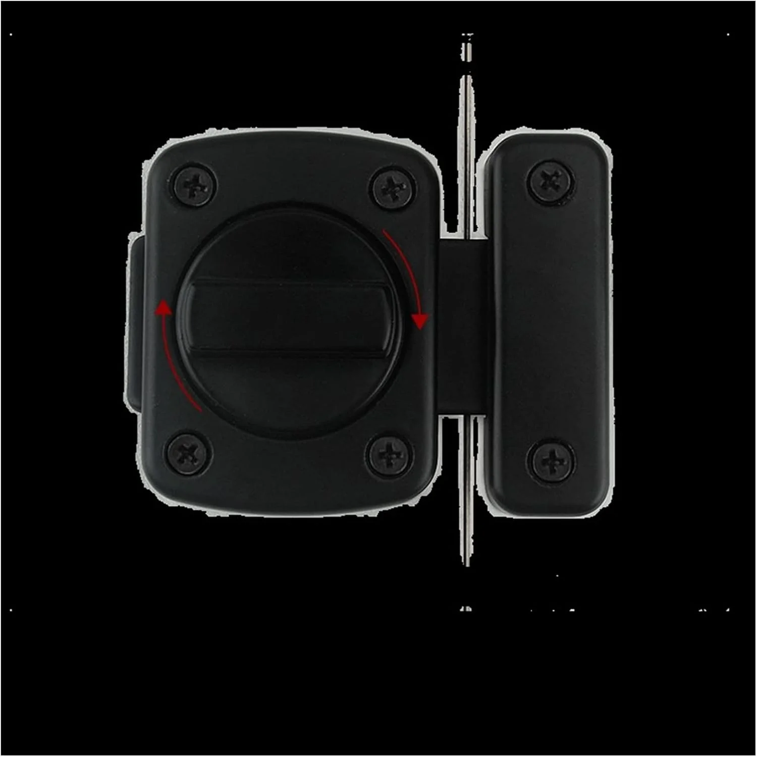 زبانه قفل درب، قفل درب سگکی، قفل ضامن دار، درپوش درب، سگک درب آلیاژ روی، سگک قفل ایمنی درب، سگک ثابت با نصب سطحی (رنگ: 1012)