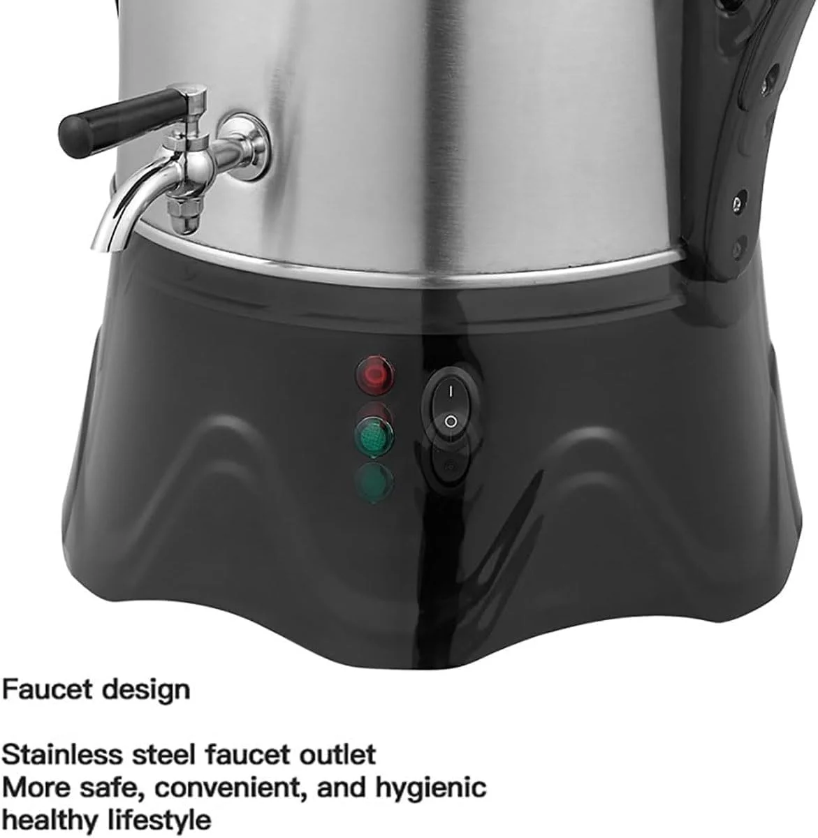 چای ساز برقی ترکی، سماور برقی ترکی با عملکرد گرم نگهدارنده، قوری استیل 3 لیتری و قوری سرامیکی 1 لیتری، برای قهوه، چای معطر، چای ترکی، سفید چای ساز برقی ترکی، سماور برقی ترکی با عملکرد گرم نگهدارنده، قوری استیل 3 لیتری و قوری سرامیکی 1 لیتری، برای قهوه، چای معطر، چای ترکی، سفید