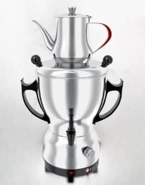 دی ال سی سماور برقی مدل DLC-38135 استیل 1800 وات | ظرفیت کتری 0.8 لیتر + سماور 3.5 لیتر دی ال سی سماور برقی مدل DLC-38135 استیل 1800 وات | ظرفیت کتری 0.8 لیتر + سماور 3.5 لیتر