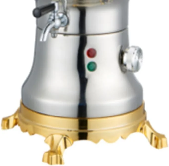 چای ساز سماوری برقی با قوری چینی، آبگرمکن استیل 4 لیتری، عملکرد گرم نگهدارنده، به سبک ترکی و ایرانی چای ساز سماوری برقی با قوری چینی، آبگرمکن استیل 4 لیتری، عملکرد گرم نگهدارنده، به سبک ترکی و ایرانی