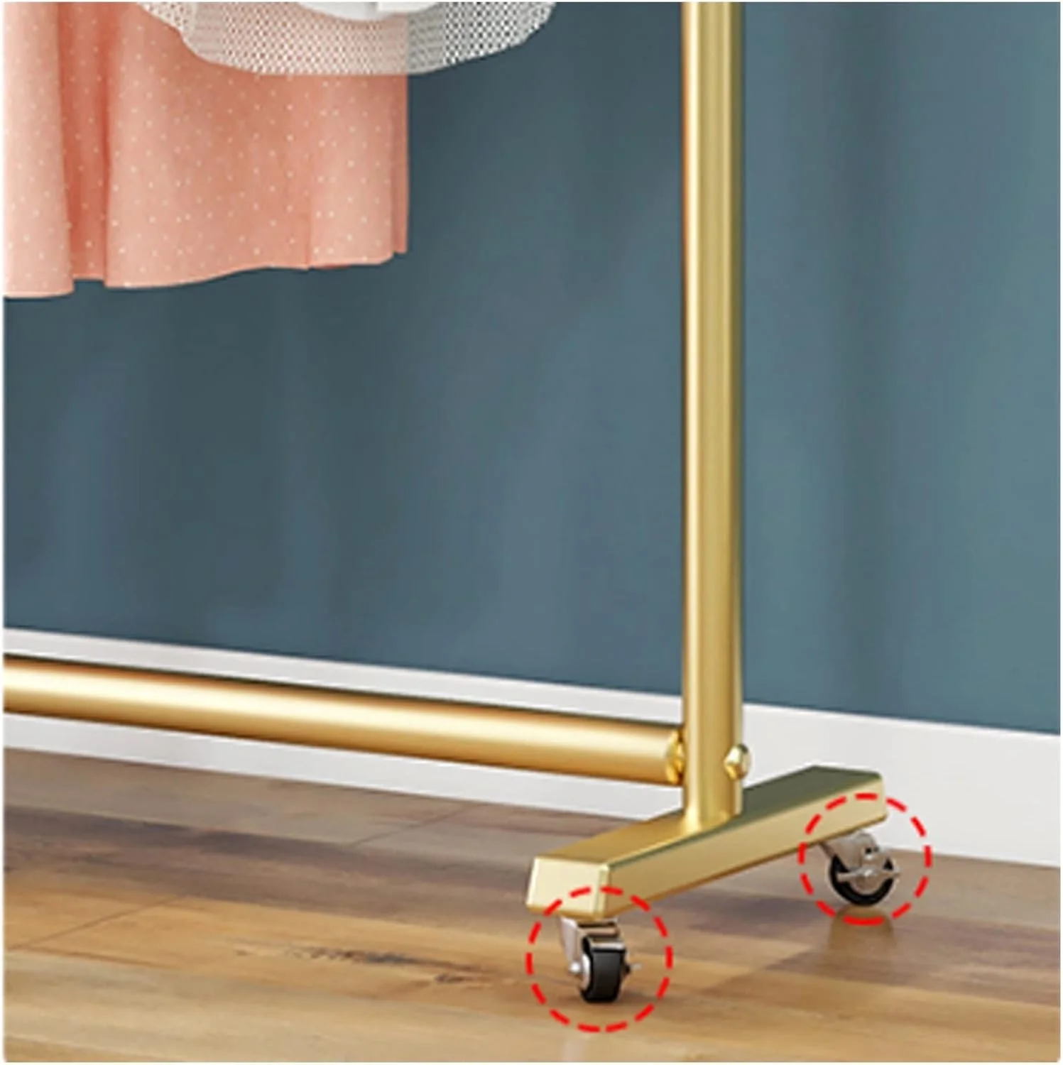 رخت آویز ایستاده، جالباسی شیک و سبک برای منزل، رخت آویز ساده مناسب اتاق خواب دانشجویی، آویز لباس چند منظوره چرخ دار (نقره ای، 40 سانتی متر) رخت آویز ایستاده، جالباسی شیک و سبک برای منزل، رخت آویز ساده مناسب اتاق خواب دانشجویی، آویز لباس چند منظوره چرخ دار (نقره ای، 40 سانتی متر)