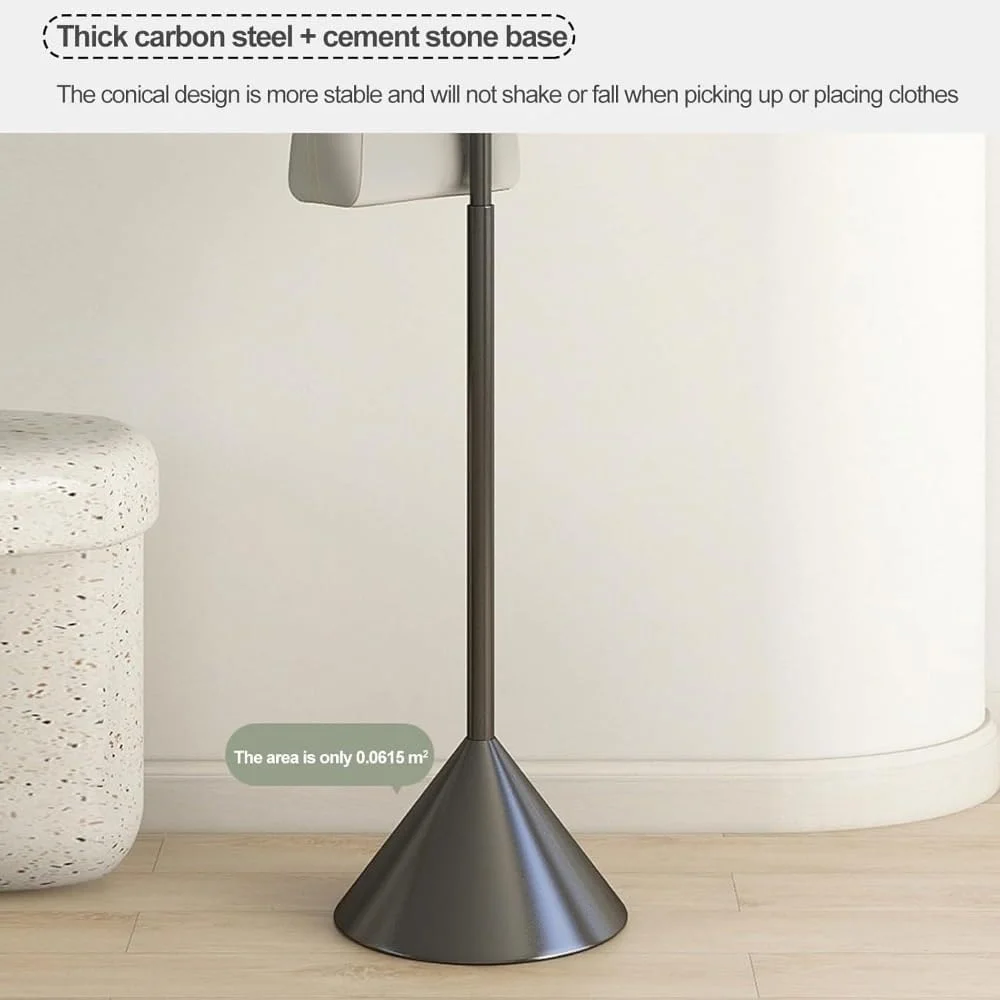 رخت آویز ایستاده فلزی مدرن با 9 چنگک، جالباسی ورودی صرفه جویی در فضا، رخت آویز لباس ایستاده (سفید) رخت آویز ایستاده فلزی مدرن با 9 چنگک، جالباسی ورودی صرفه جویی در فضا، رخت آویز لباس ایستاده (سفید)