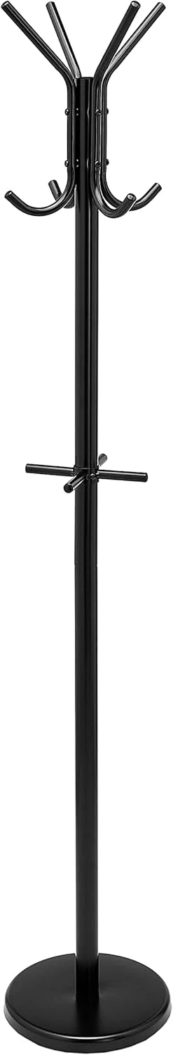 جالباسی و کلاه آمازون بیسیکس، مشکی، 29.5 x 29.5 x 167 سانتی متر (طول x عرض x ارتفاع) جالباسی و کلاه آمازون بیسیکس، مشکی، 29.5 x 29.5 x 167 سانتی متر (طول x عرض x ارتفاع)