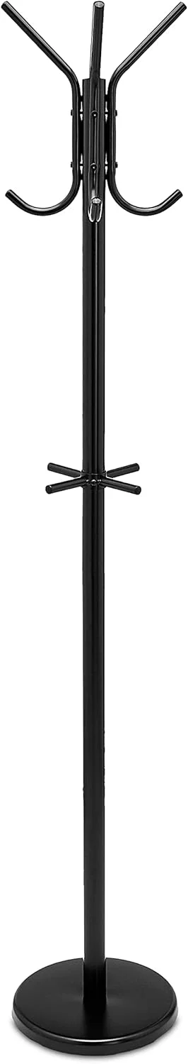 جالباسی و کلاه آمازون بیسیکس، مشکی، 29.5 x 29.5 x 167 سانتی متر (طول x عرض x ارتفاع)