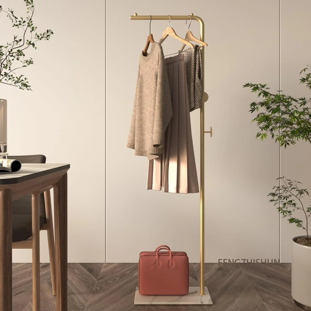 جالباسی فلزی ایستاده AIRFULAE با پایه سنگ مرمر طبیعی، ارتفاع 170 سانتی متر، مناسب برای ورودی منزل، اتاق خواب، هتل، دارای 3 آویز، مناسب برای آویزان کردن کت، کلاه، شال، لباس و کیف دستی جالباسی فلزی ایستاده AIRFULAE با پایه سنگ مرمر طبیعی، ارتفاع 170 سانتی متر، مناسب برای ورودی منزل، اتاق خواب، هتل، دارای 3 آویز، مناسب برای آویزان کردن کت، کلاه، شال، لباس و کیف دستی