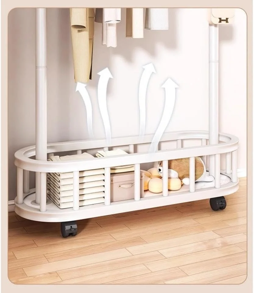 رخت آویز ایستاده بیضی شکل ALISSA با سبد ذخیره سازی و قلاب، مناسب برای ورودی منزل، آویز لباس، کلاه، شال، روسری، لباس و کیف دستی، ابعاد 170 * 100 * 35 سانتی متر (طلایی - مدل B) رخت آویز ایستاده بیضی شکل ALISSA با سبد ذخیره سازی و قلاب، مناسب برای ورودی منزل، آویز لباس، کلاه، شال، روسری، لباس و کیف دستی، ابعاد 170 * 100 * 35 سانتی متر (طلایی - مدل B)