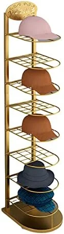استند کلاه چند لایه فلزی با ظرفیت بالا، مناسب برای سازماندهی و نگهداری کلاههای بیسبال، ایستاده، مناسب اتاق خواب، راهرو و فروشگاه استند کلاه چند لایه فلزی با ظرفیت بالا، مناسب برای سازماندهی و نگهداری کلاههای بیسبال، ایستاده، مناسب اتاق خواب، راهرو و فروشگاه