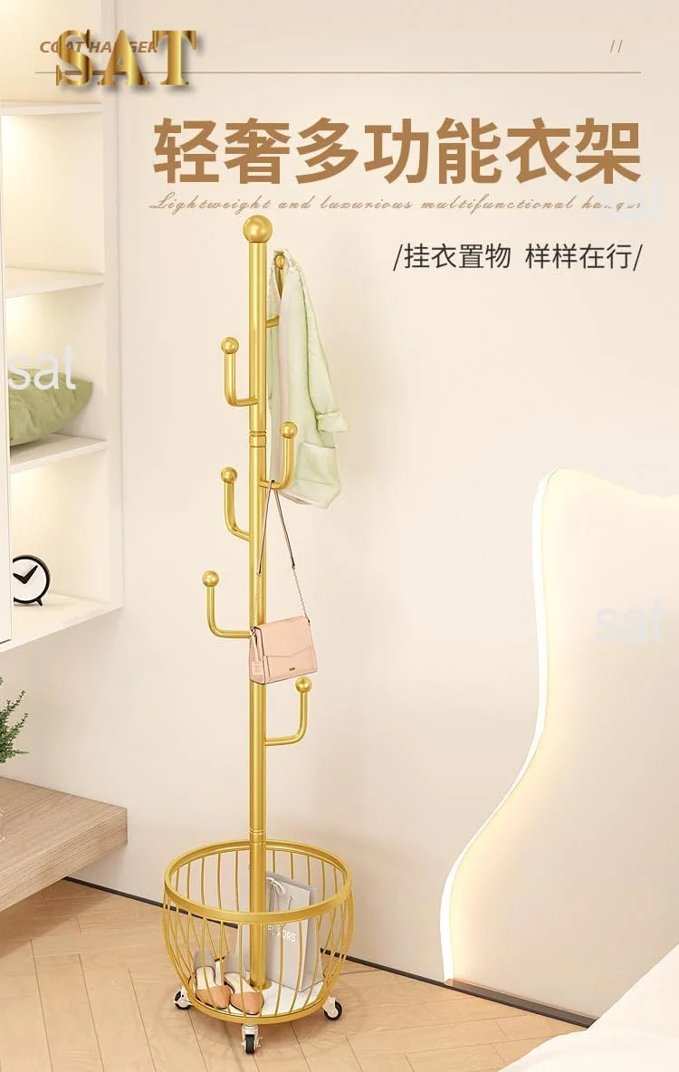 جالباسی ایستاده مدل بری با 7 آویز، جالباسی ایستاده با پایه گرد مرمری، جالباسی ورودی برای کیف، لباس، روسری، مناسب راهرو، اتاق خواب، اتاق نشیمن، طلایی - 170*30*30 سانتی متر جالباسی ایستاده مدل بری با 7 آویز، جالباسی ایستاده با پایه گرد مرمری، جالباسی ورودی برای کیف، لباس، روسری، مناسب راهرو، اتاق خواب، اتاق نشیمن، طلایی - 170*30*30 سانتی متر