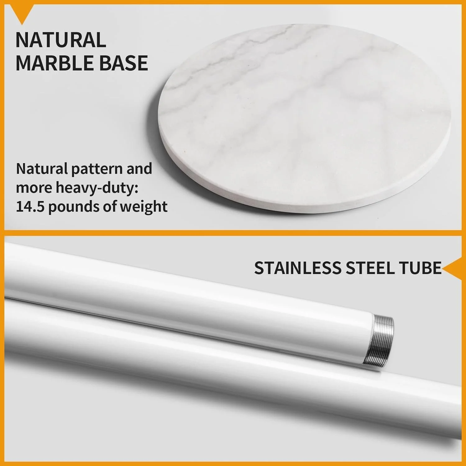 جالباسی فلزی ایستاده، جالباسی ایستاده مناسب راهرو، آویز کلاه و سازمان دهنده ورودی منزل با پایه سنگ مرمر طبیعی، جالباسی ایستاده با 12 قلاب برای آویزان کردن شال، کیف، ژاکت (سفید) جالباسی فلزی ایستاده، جالباسی ایستاده مناسب راهرو، آویز کلاه و سازمان دهنده ورودی منزل با پایه سنگ مرمر طبیعی، جالباسی ایستاده با 12 قلاب برای آویزان کردن شال، کیف، ژاکت (سفید)