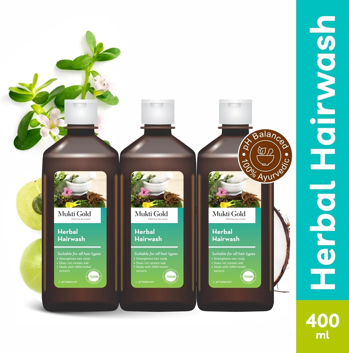 شامپو گیاهی آکسیوم 500 میلی لیتر بسته خانواده (بسته 3 عددی) | تقویت کننده ریشه مو | بدون نمک | 100% عصاره های گیاهی طبیعی | محصول دارای گواهینامه WHO-GLP,GMP,ISO شامپو گیاهی آکسیوم 500 میلی لیتر بسته خانواده (بسته 3 عددی) | تقویت کننده ریشه مو | بدون نمک | 100% عصاره های گیاهی طبیعی | محصول دارای گواهینامه WHO-GLP,GMP,ISO