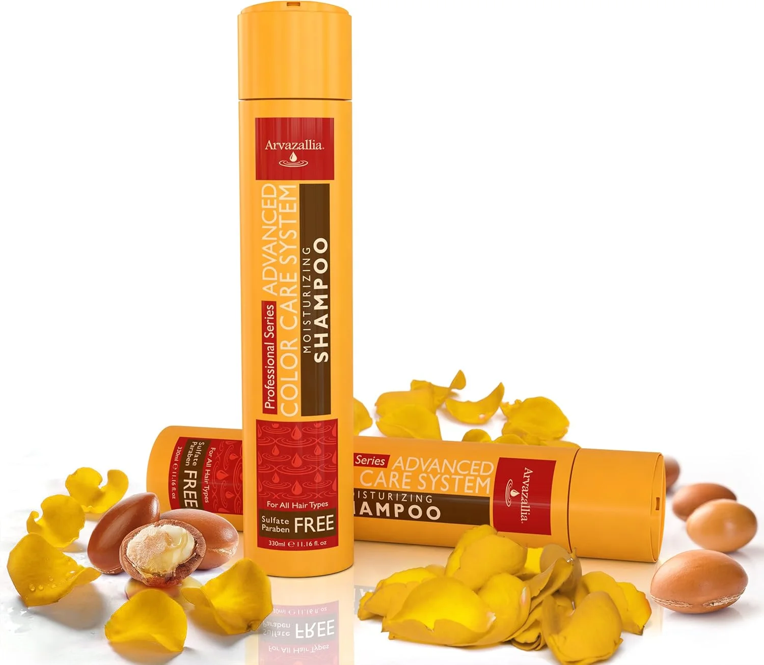 شامپو بدون سولفات آروزالیا برای موهای رنگ شده حاوی روغن آرگان و روغن ماکادمیا - شامپو مرطوب کننده پیشرفته مراقبت از رنگ مو شامپو بدون سولفات آروزالیا برای موهای رنگ شده حاوی روغن آرگان و روغن ماکادمیا - شامپو مرطوب کننده پیشرفته مراقبت از رنگ مو