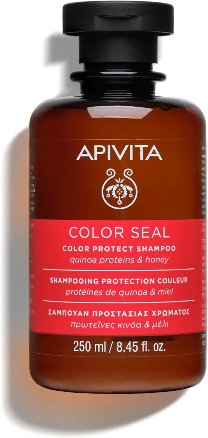 Apivita Color Protect Shampoo for Color - Tonic Shampoo for Men for Thinning Hair (Honey)