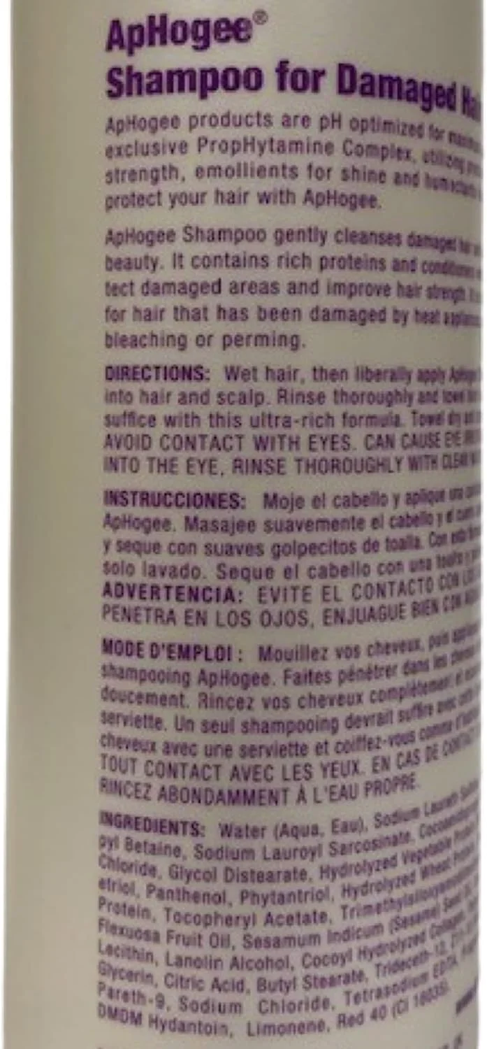 Aphogee Shampoo for Damaged Hair, 16 oz (Pack of 2) Aphogee Shampoo for Damaged Hair, 16 oz (Pack of 2)