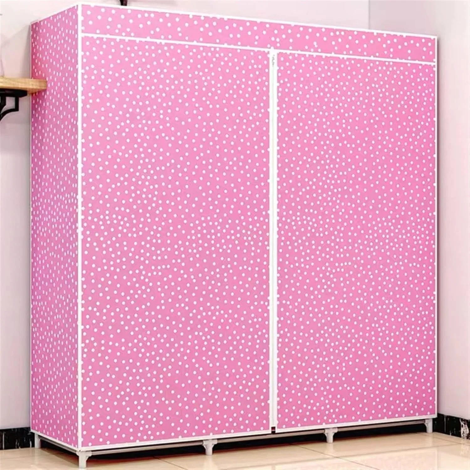 ZKSKOX Armoire wardrobe closet Closet Bedroom Furniture Set Wardrobe Closet Bedroom Furniture Wardrobe Wardrobe Shelf Storage Portable Closet Guard