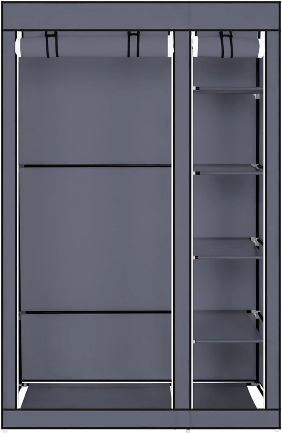 ZKSKOX Armoire wardrobe closet Portable Wardrobe Wardrobe With Non-woven Fabric And Hanging Rail For Quick And Easy Assembly ZKSKOX Armoire wardrobe closet Portable Wardrobe Wardrobe With Non-woven Fabric And Hanging Rail For Quick And Easy Assembly