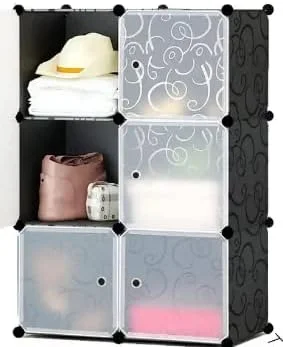 کمد لباس تاشو با طرح چاپی گل مدرن (آسمان بالای سر)