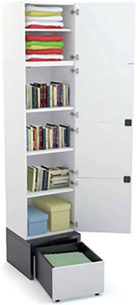 Wardrobe with Drawer, One Door Wardrobe with Drawer, One Door