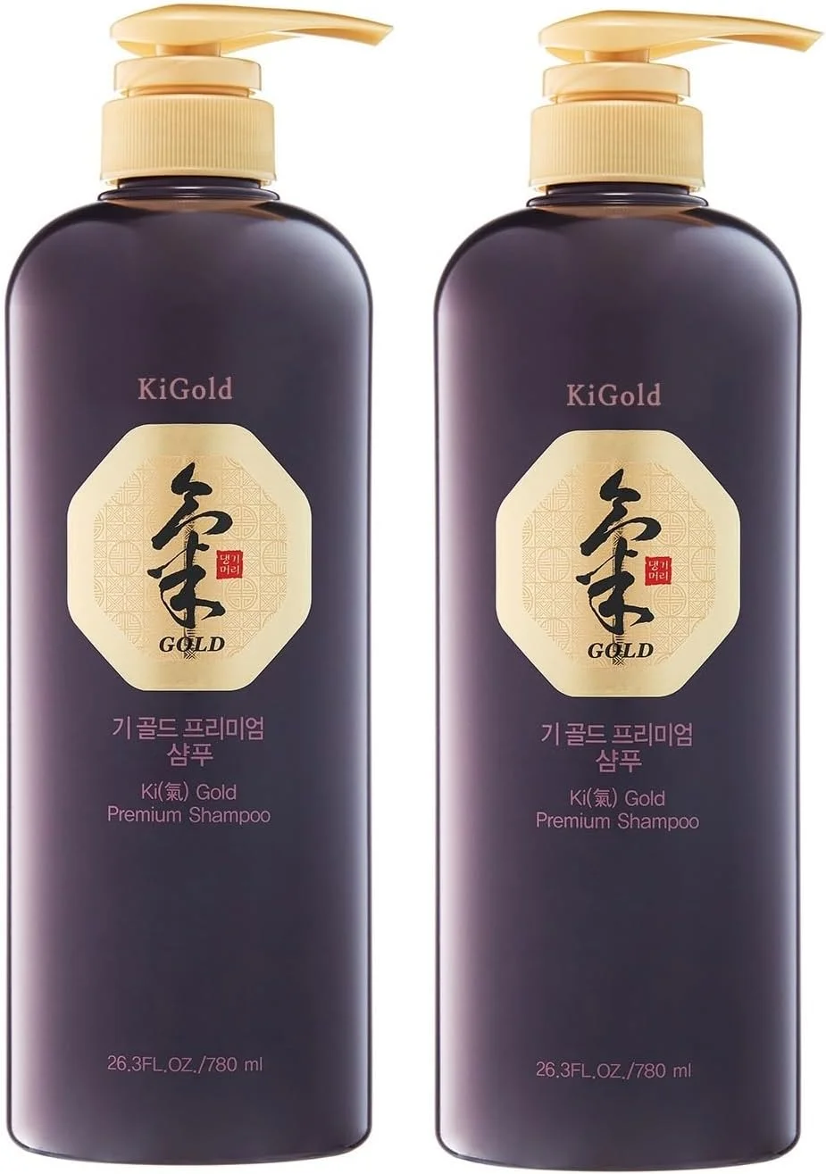 دائنگ گی میو ری - شامپو کی گلد پریمیوم، 2 ست، افزایش خاصیت ارتجاعی مو، جلوگیری از ریزش مو، رفع شوره سر، 780 میلی لیتر دائنگ گی میو ری - شامپو کی گلد پریمیوم، 2 ست، افزایش خاصیت ارتجاعی مو، جلوگیری از ریزش مو، رفع شوره سر، 780 میلی لیتر