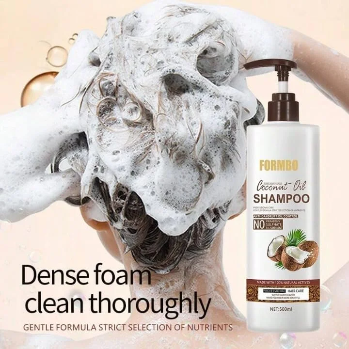شامپو روغن نارگیل Formbo، 500 میلی لیتر، ضد شوره، بدون سولفات