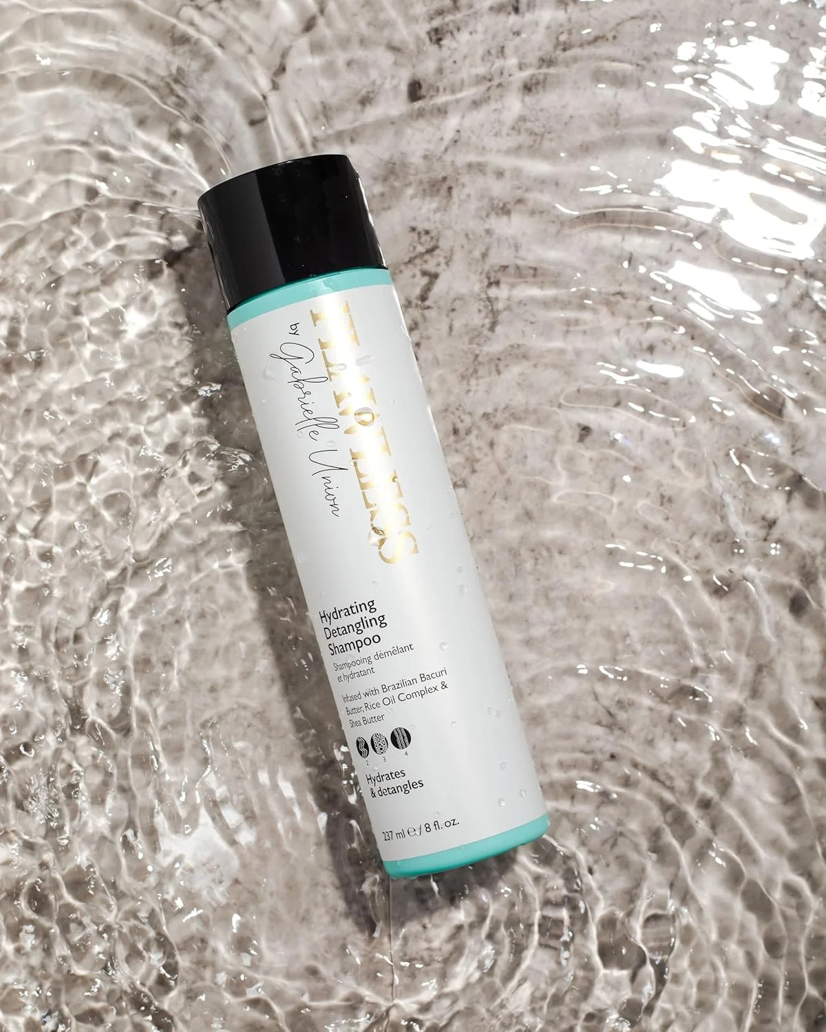 شامپو آبرسان و باز کننده گره مو فلاولس بای گابریل یونیون - 8 اونس