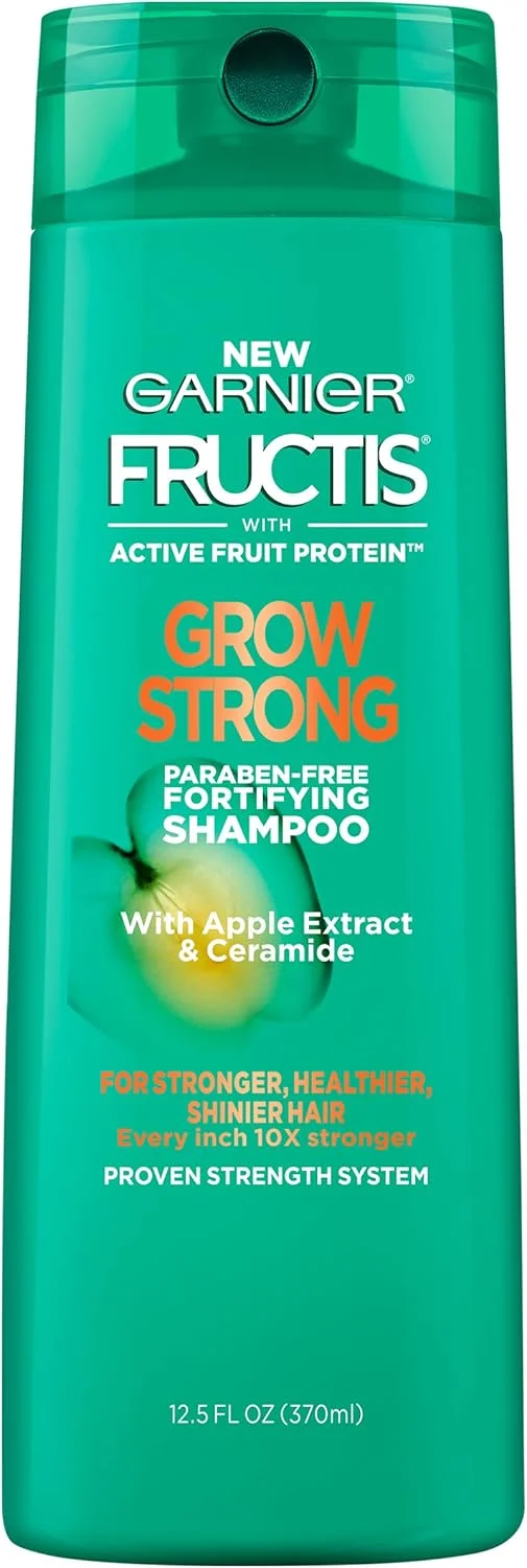Garnier Hair Care Fructis Grow Strong Shampoo, 12.5 Fluid Ounce