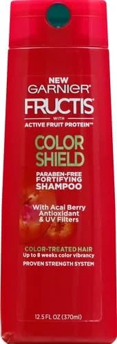 Garnier Fructis Color Shield Shampoo, Color-Treated Hair, 12.5 fl. oz. Garnier Fructis Color Shield Shampoo, Color-Treated Hair, 12.5 fl. oz.