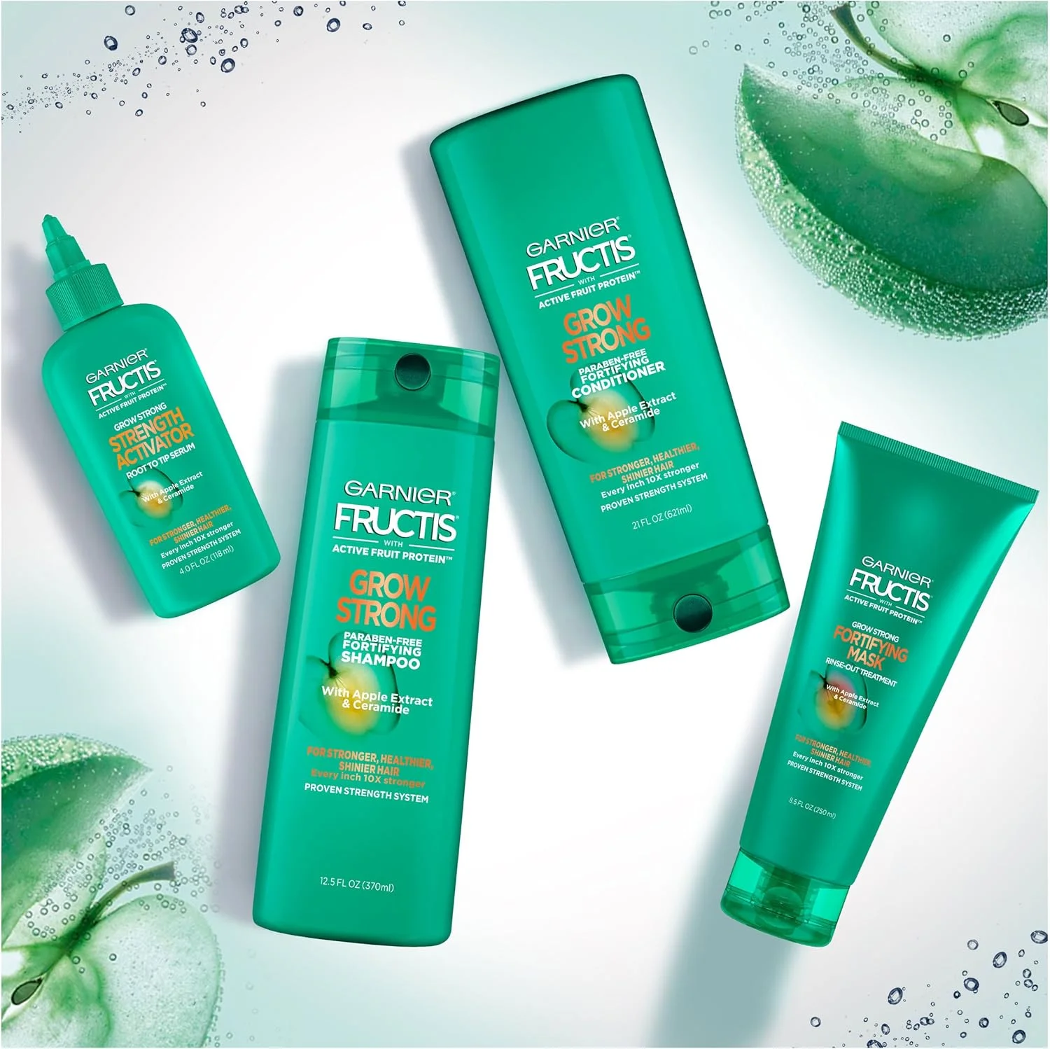 Garnier Hair Care Fructis Grow Strong Shampoo, 12.5 Fluid Ounce Garnier Hair Care Fructis Grow Strong Shampoo, 12.5 Fluid Ounce