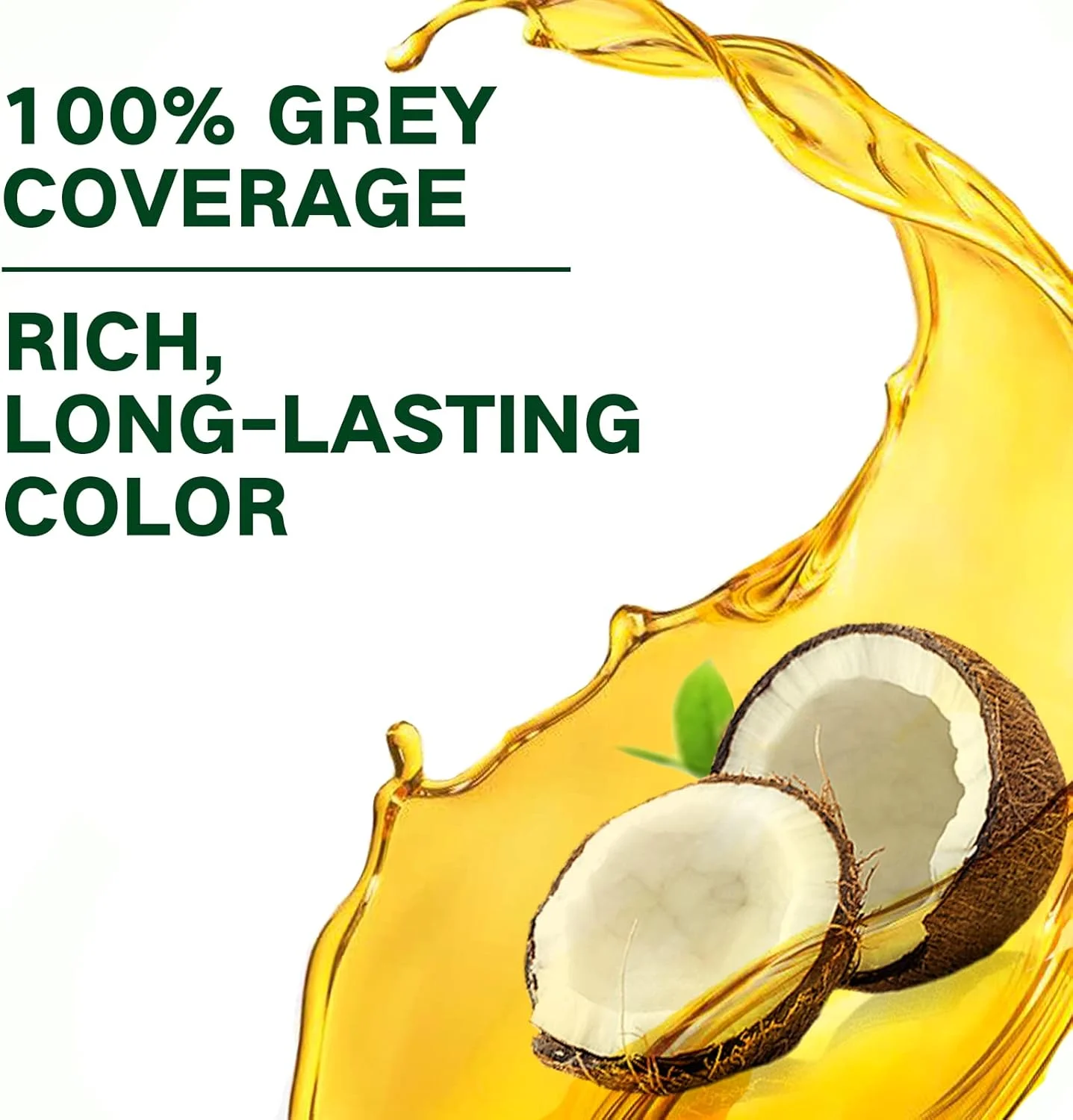 Fvquhvo Black Hair Dye Shampoo, Hair Color Shampoo for Gray Hair, Instant Black Hair Shampoo, Champu Para Canas, Shampoo Hair Dye for All Hair Types