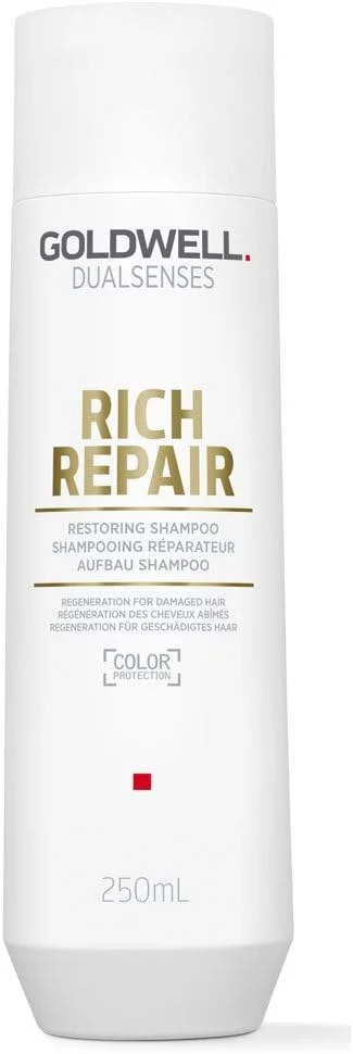 شامپو ترمیم کننده موهای آسیب دیده گلدول Dualsenses Rich Repair حجم 250 میل و نرم کننده 200 میل