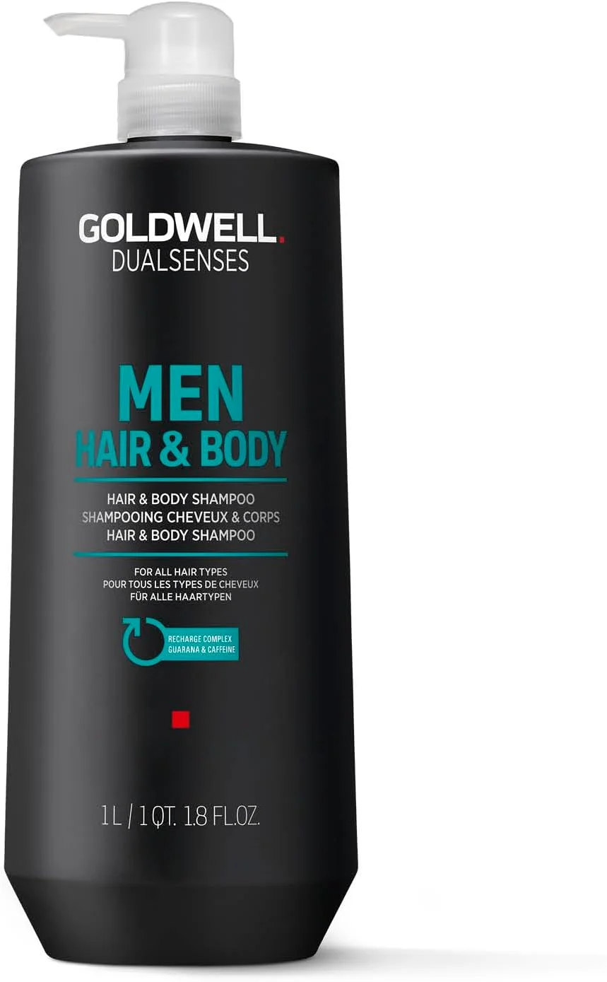 شامپو مو و بدن مردانه گلدول Dualsenses، 1 لیتر
