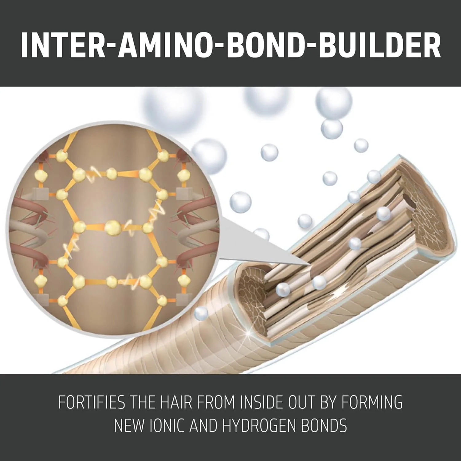 شامپو تقویت کننده و استحکام بخش گلدول Dualsenses Bond Pro حجم 1 لیتر