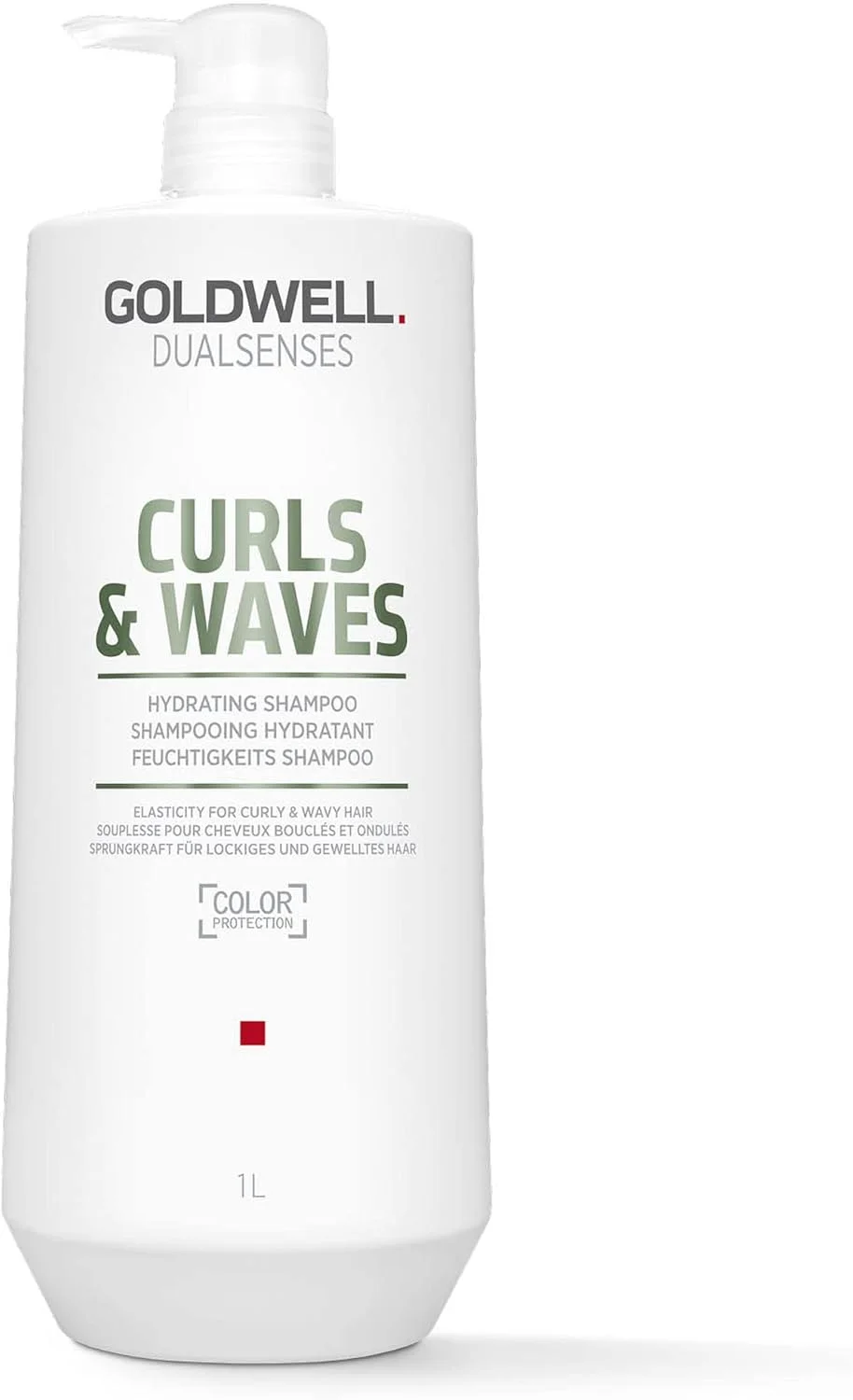 شامپو آبرسان موهای فر و مجعد گلدول Dualsenses Curls & Waves حجم 1 لیتر