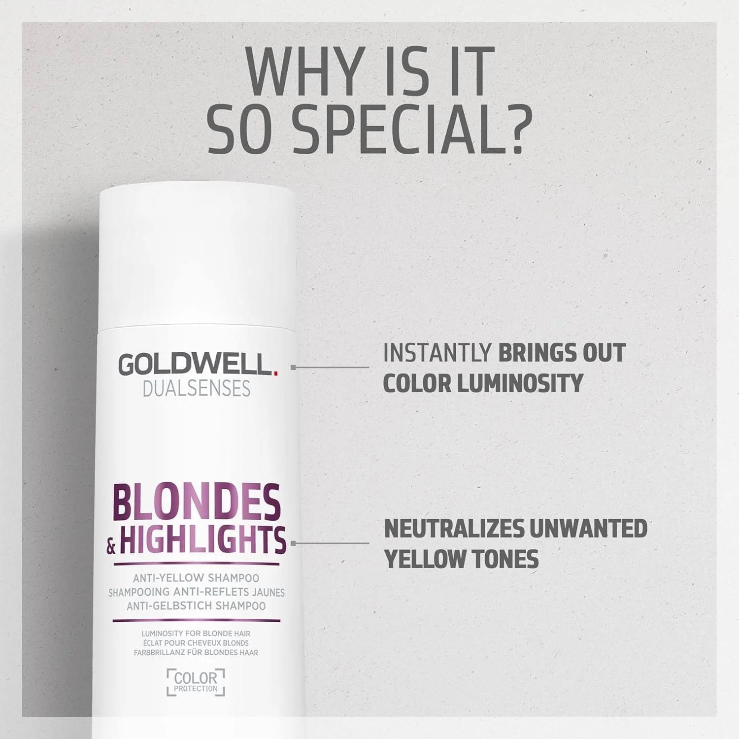 Goldwell Anti-Yellow Shampoo Haarfarbe, 250 ml