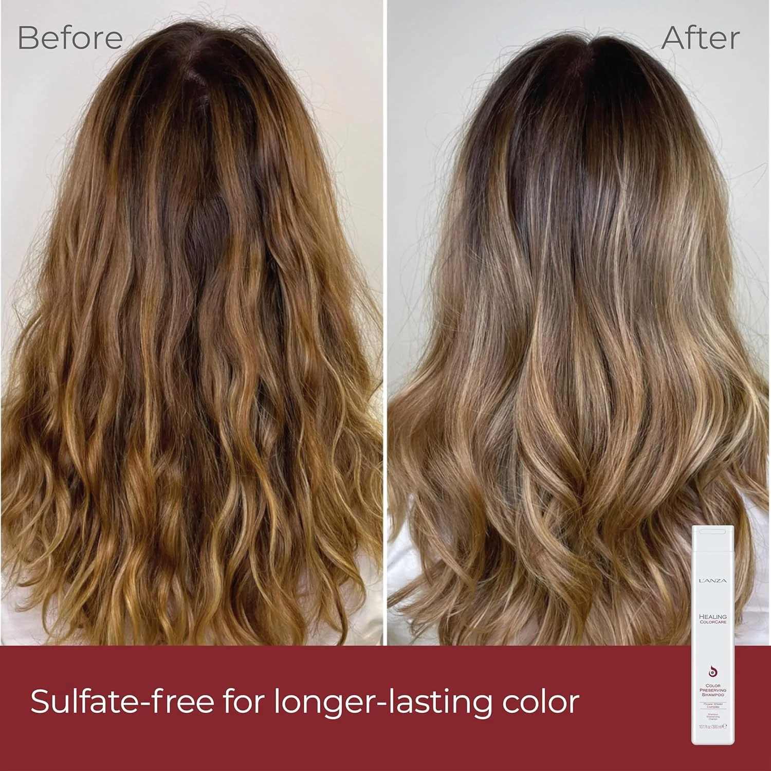 شامپو محافظ رنگ مو لانزا Healing ColorCare حجم 300 میلی لیتر شامپو محافظ رنگ مو لانزا Healing ColorCare حجم 300 میلی لیتر