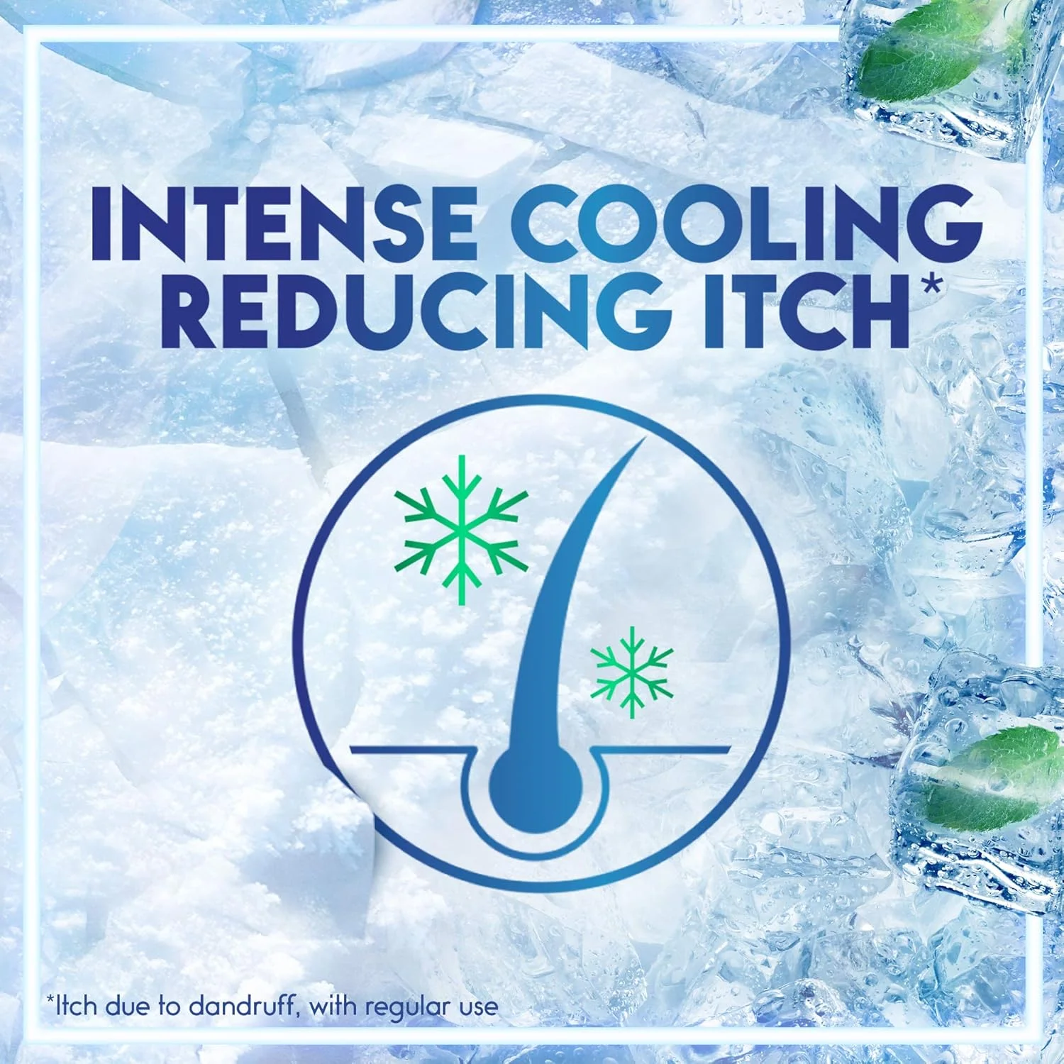 شامپو ضد شوره مو سر و شانه با طراوت زیر صفر مناسب برای انواع مو، 400 میلی لیتر