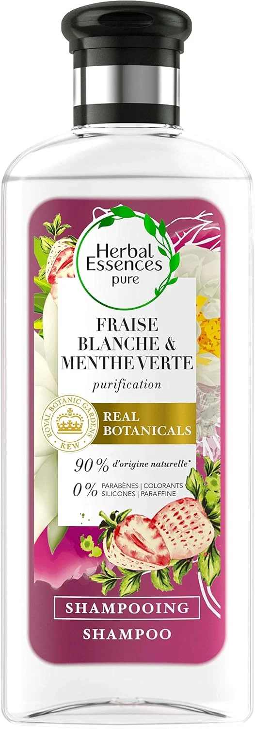 شامپو توت فرنگی و نعناع هربال اسنسز، 250 میلی لیتر (تک بسته)