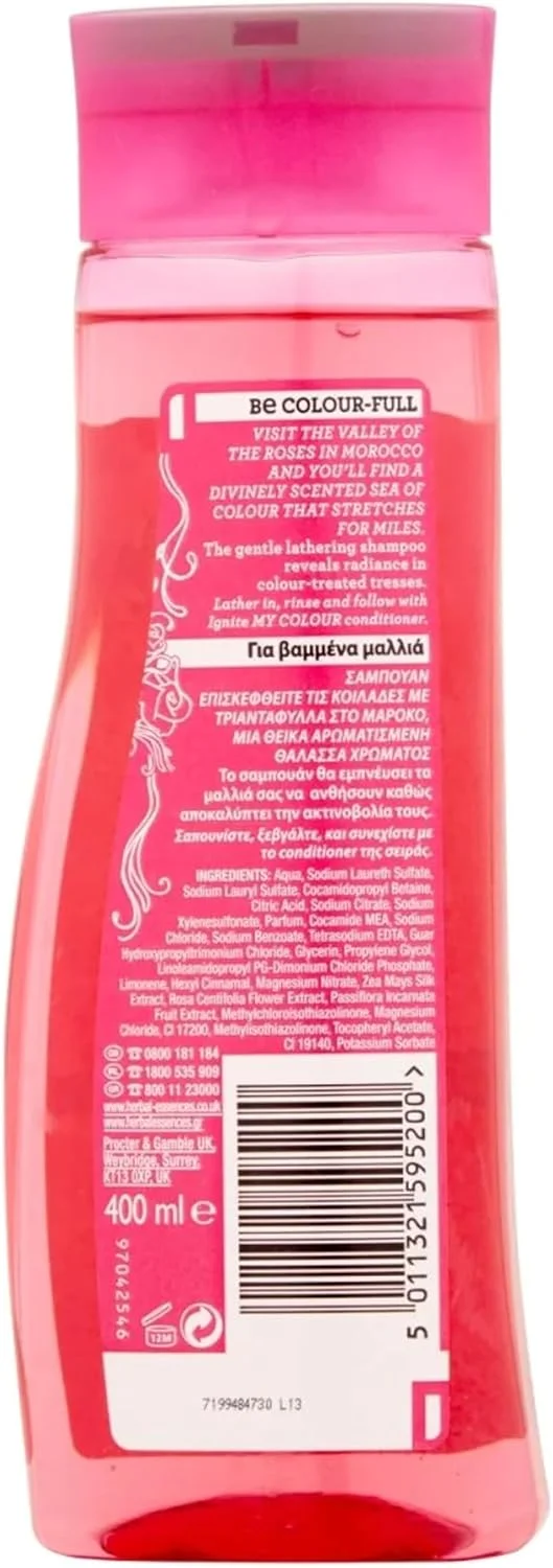 شامپو تقویت کننده رنگ مو هربال اسنسز مدل Ignite My Colour حجم 400 میلی لیتر شامپو تقویت کننده رنگ مو هربال اسنسز مدل Ignite My Colour حجم 400 میلی لیتر