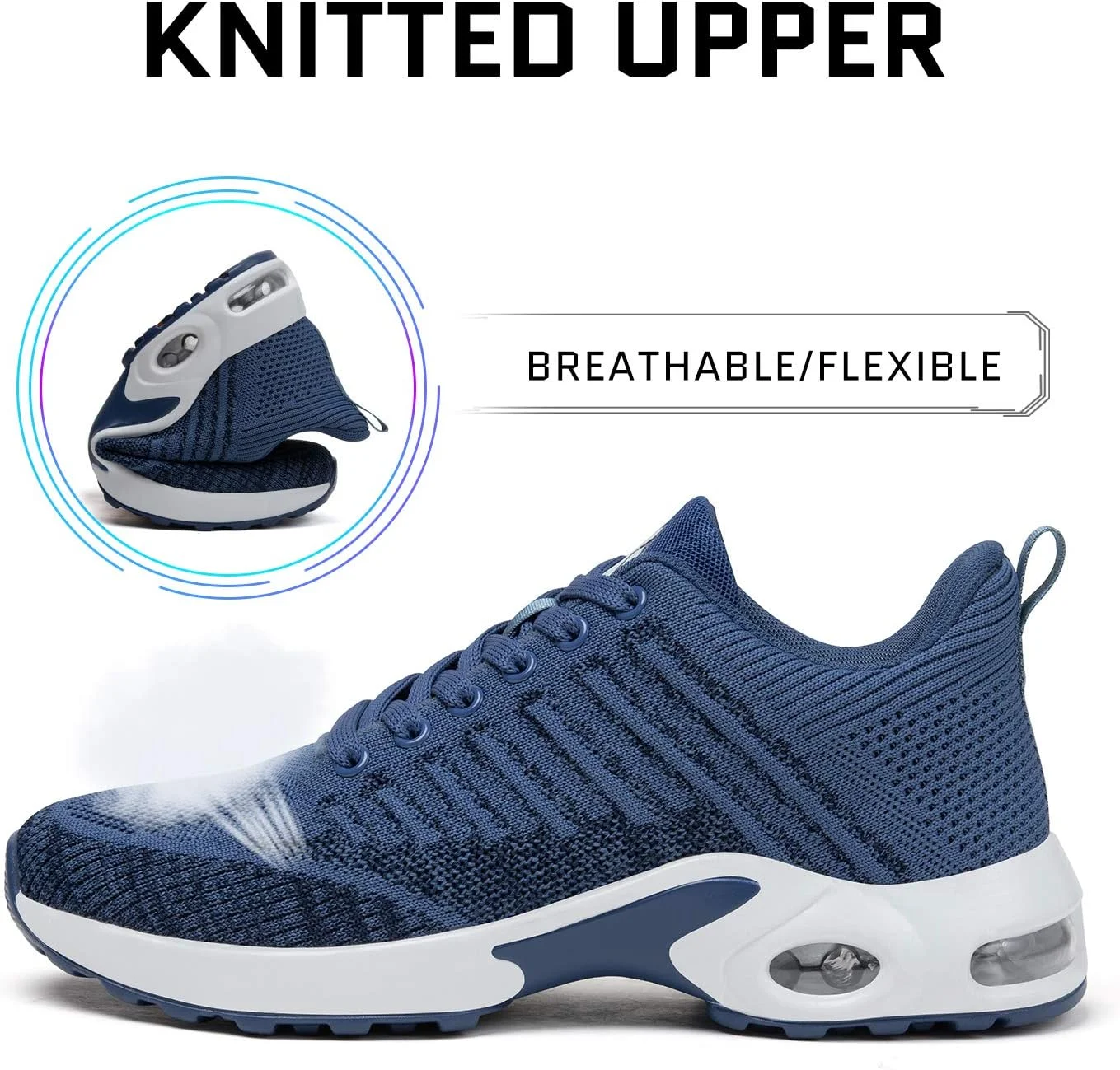 کفش ورزشی زنانه میشانشا، کفش تنیس دویدن با بالشتک هوا، کفش پیاده روی سبک وزن با پشتیبانی از قوس پا