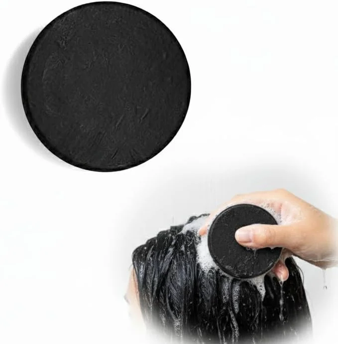 شامپو بار KASTWAVE، شامپو بار Polygonum-multiflorum، بار معکوس کننده موهای خاکستری، ارگانیک مرطوب کننده ترمیم کننده آسیب مو، پاک کننده عمیق پوست سر، برای موهای مشکی و ضخیم (2 عدد)