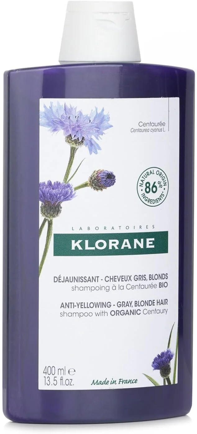 شامپو ضد زردی گل گندم کلوران مناسب موهای خاکستری و بلوند 400 میلی لیتر