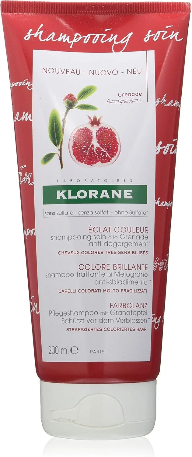 شامپو تثبیت کننده رنگ مو کلوران حاوی عصاره انار (200 میلی لیتر)