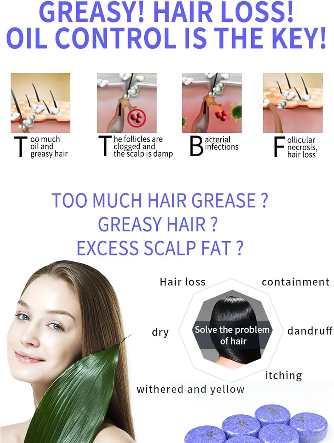 شامپو بار لوندر Loobexery برای موهای خاکستری، شامپو بار لوندر برای موهای خاکستری، شامپو و نرم کننده ارگانیک طبیعی برای موهای نازک برای آقایان و بانوان (2 عدد)