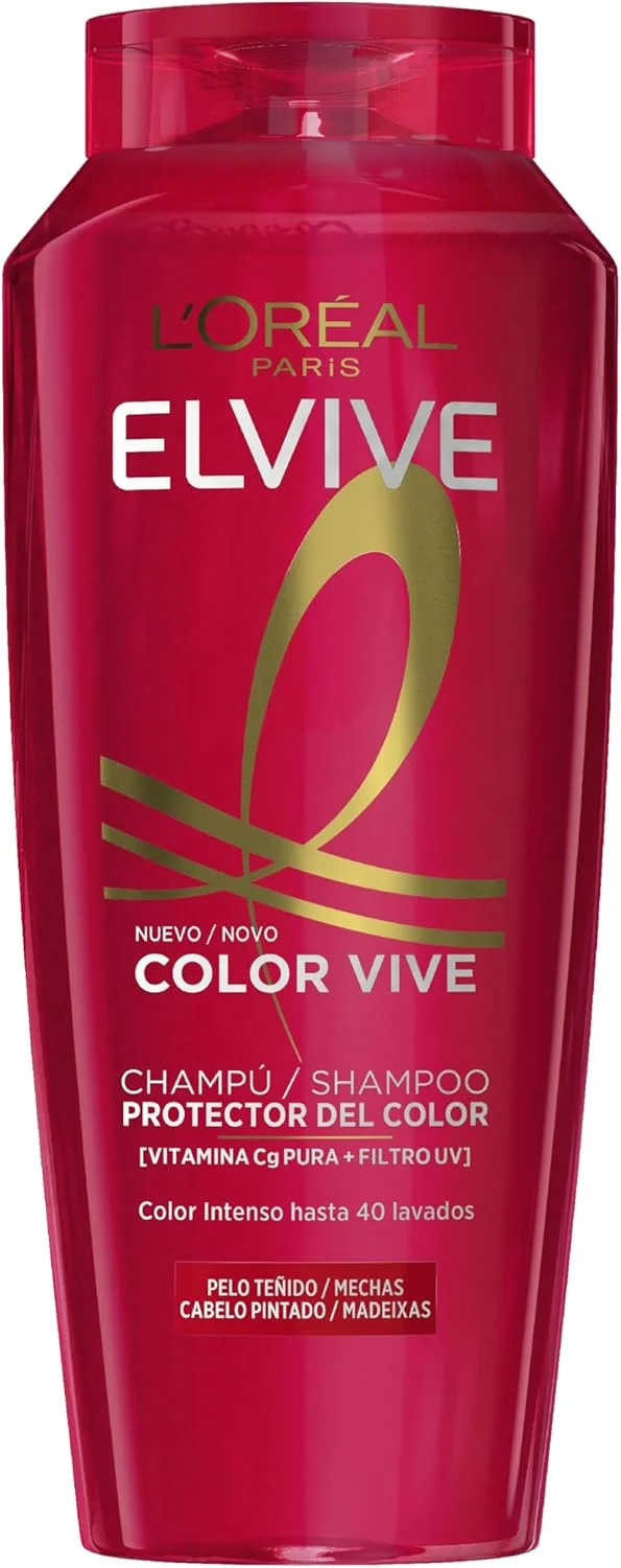 شامپو محافظ موهای رنگ شده لورآل پاریس Elvive Color-Vive، ۳۷۰ میلی لیتر
