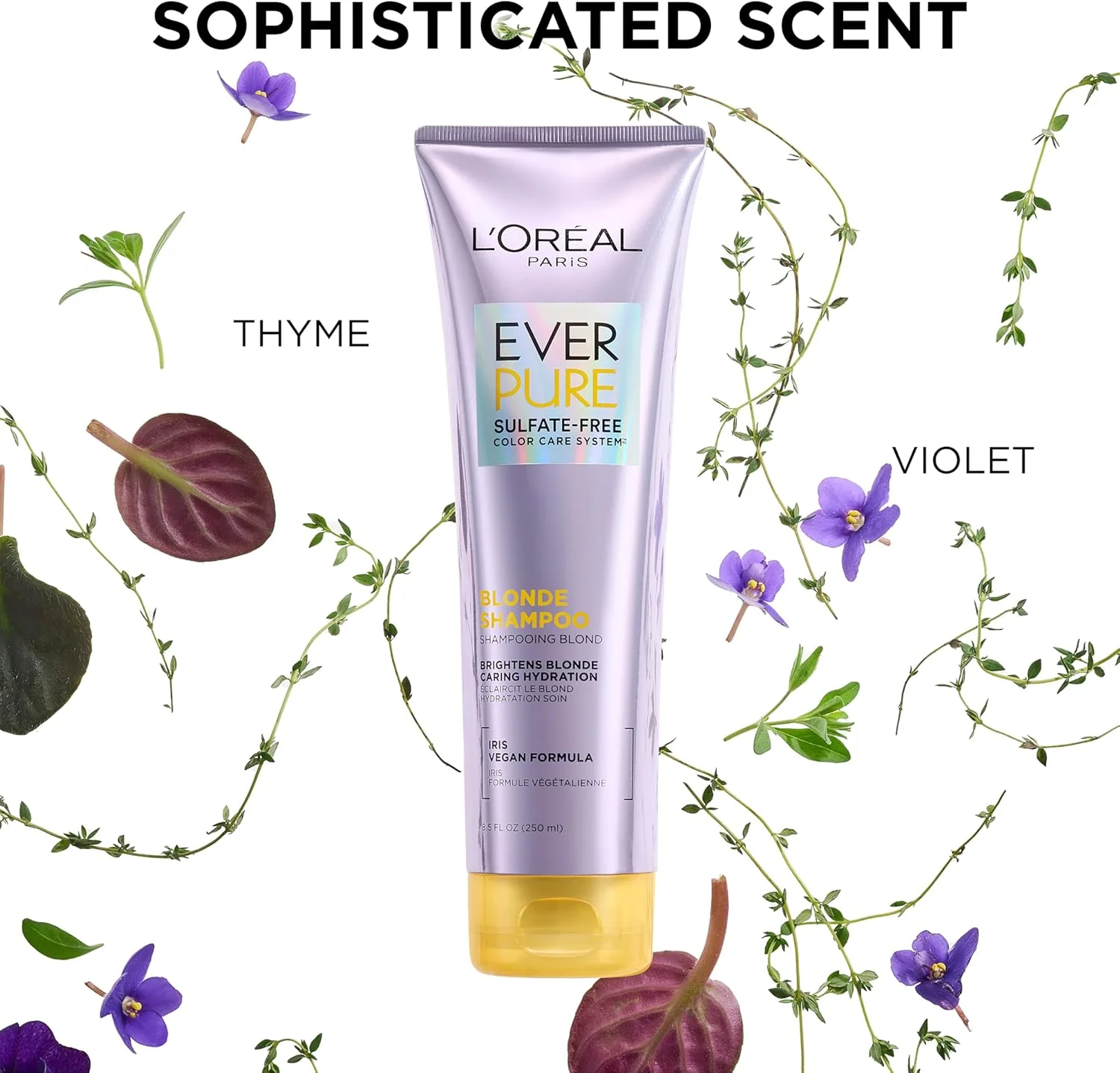 شامپو بدون سولفات لورآل پاریس EverPure Blonde، ۲۵۰ میلی لیتر شامپو بدون سولفات لورآل پاریس EverPure Blonde، ۲۵۰ میلی لیتر