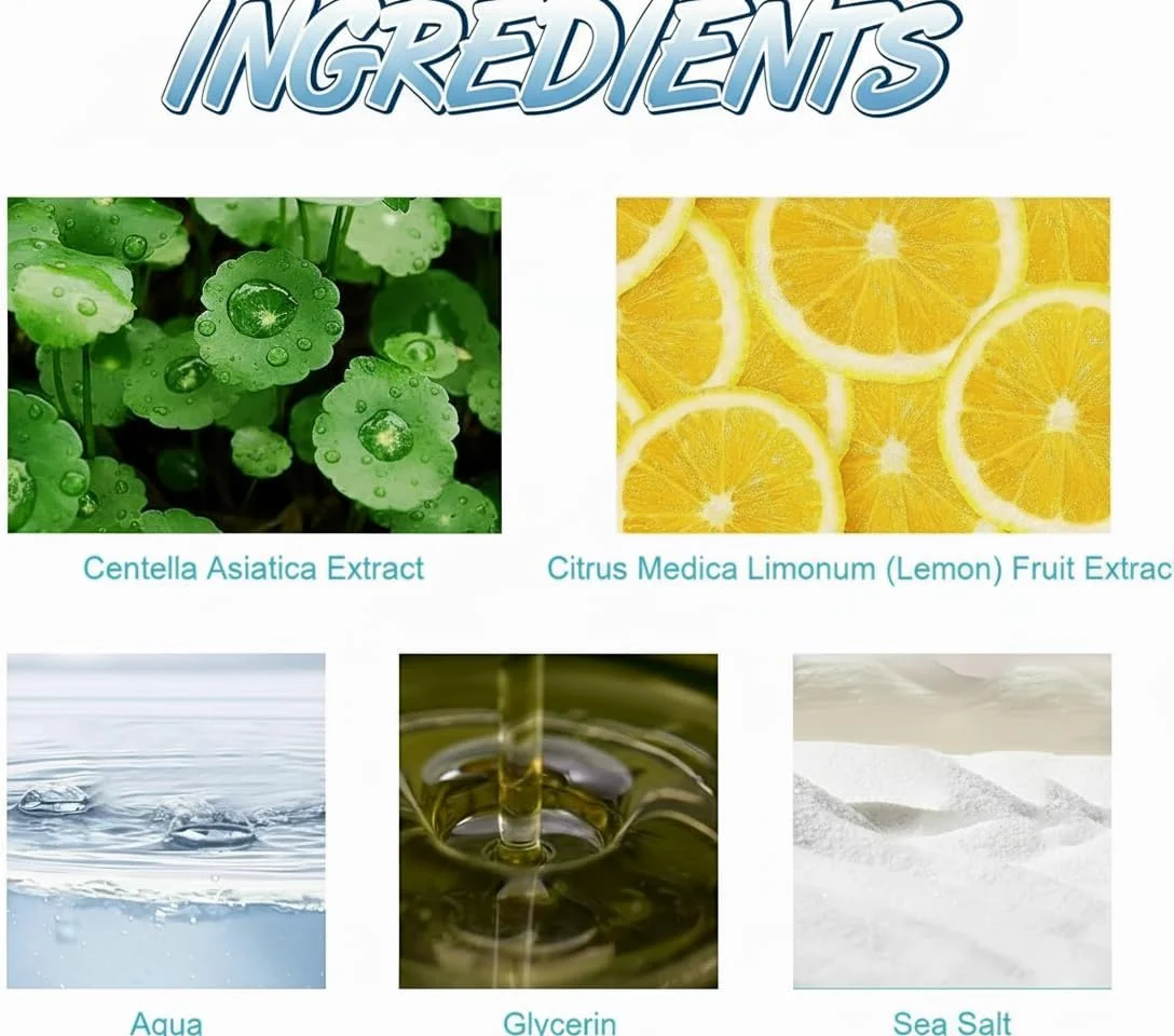 شامپو نمک دریایی NALACAL - شامپو ضد شوره و سم زدای پوست سر، فرمول آبرسان برای تسکین خارش پوست سر، مراقبت عمیق پاک کننده و مغذی مو، 100 گرم شامپو نمک دریایی NALACAL - شامپو ضد شوره و سم زدای پوست سر، فرمول آبرسان برای تسکین خارش پوست سر، مراقبت عمیق پاک کننده و مغذی مو، 100 گرم