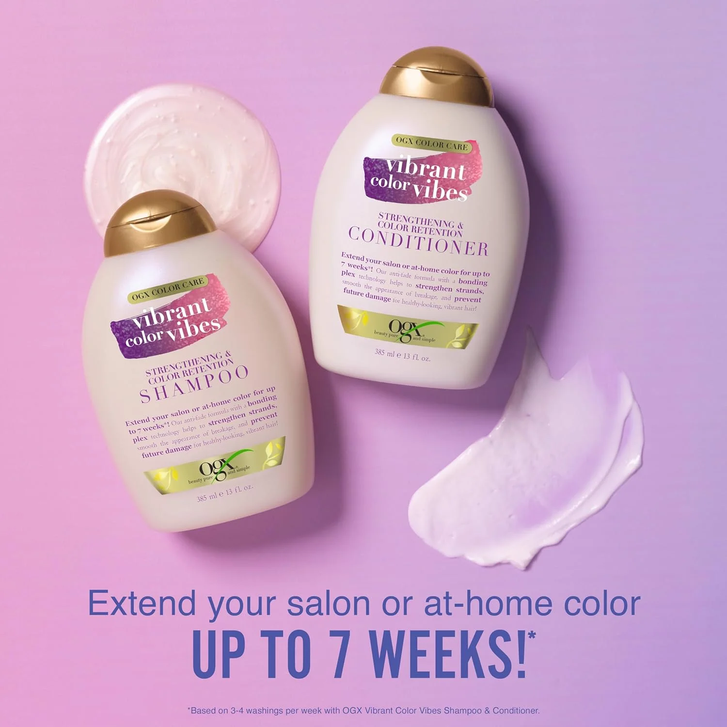 شامپو OGX Vibrant Color Vibes برای موهای رنگ شده، 384 میلی لیتر شامپو OGX Vibrant Color Vibes برای موهای رنگ شده، 384 میلی لیتر
