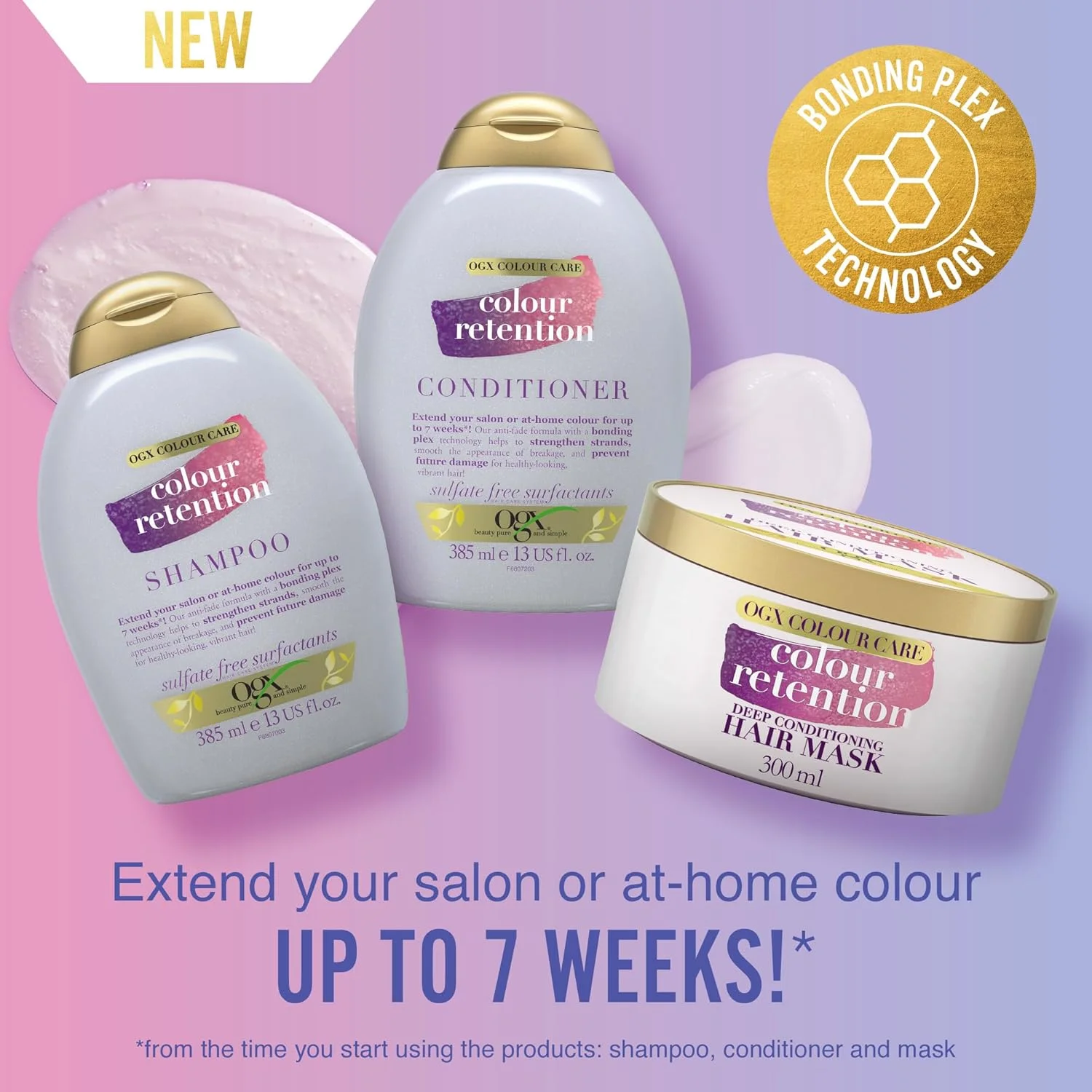 شامپو تثبیت کننده رنگ مو او جی ایکس | 385 میلی لیتر | بدون سولفات | افزایش ماندگاری رنگ تا 7 هفته | فرمول ضد محو شدن، تقویت کننده مو، جلوگیری از آسیب های آتی شامپو تثبیت کننده رنگ مو او جی ایکس | 385 میلی لیتر | بدون سولفات | افزایش ماندگاری رنگ تا 7 هفته | فرمول ضد محو شدن، تقویت کننده مو، جلوگیری از آسیب های آتی