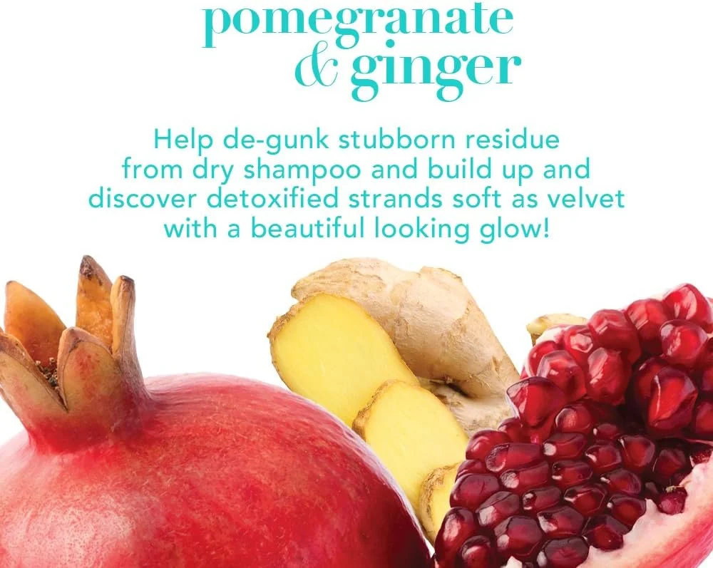 او جی ایکس (انار و زنجبیل، 380 میلی لیتر) - شامپو سم زدا + انار و زنجبیل بطری 380 میلی لیتری او جی ایکس (انار و زنجبیل، 380 میلی لیتر) - شامپو سم زدا + انار و زنجبیل بطری 380 میلی لیتری